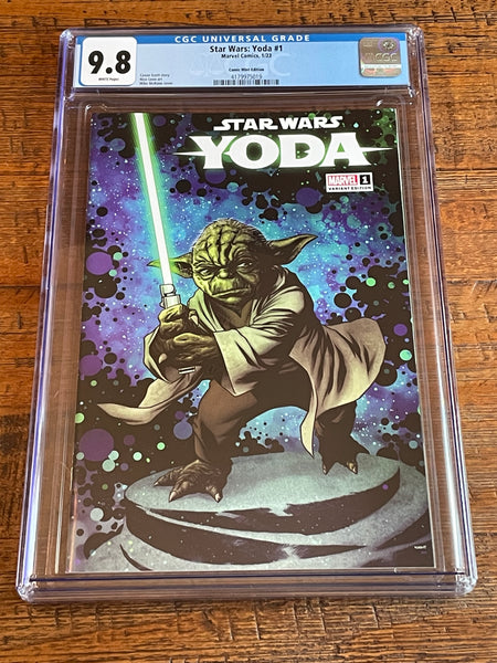 STAR WARS YODA #1 CGC 9.8 MIKE MCKONE EXCL VARIANT LIMITED TO 600
