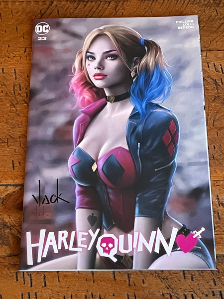 HARLEY QUINN #23 WILL JACK EXCL SIGNED WITH NUMBERED COA LIMITED TO 800 VARIANT