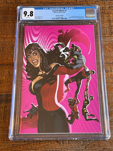SCARLET WITCH #1 CGC 9.8 ADAM HUGHES "VIRGIN" EXCL VARIANT LIMITED TO 500