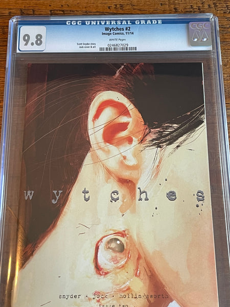 WYTCHES #2 CGC 9.8 JOCK SCOTT SNYDER AMAZON PRIME TV SERIES!