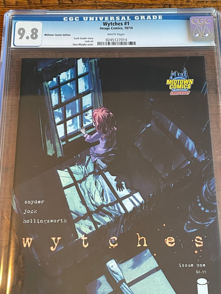 WYTCHES #1 CGC 9.8 MIDTOWN COMICS EXCLUSIVE VARIANT AMAZON PRIME TV SERIES!