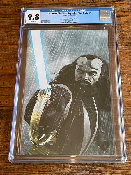 STAR WARS THE HIGH REPUBLIC: THE BLADE #1 CGC 9.8 MIKE MAYHEW TRADE & VIRGIN VARIANT