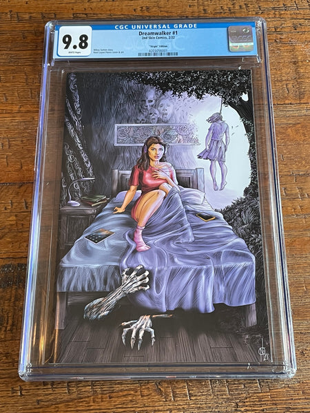 DREAMWALKER 1 CGC 9.8 NOEL FLORES 1:25 RI VIRGIN INC VARIANT 2ND SKIN COMICS