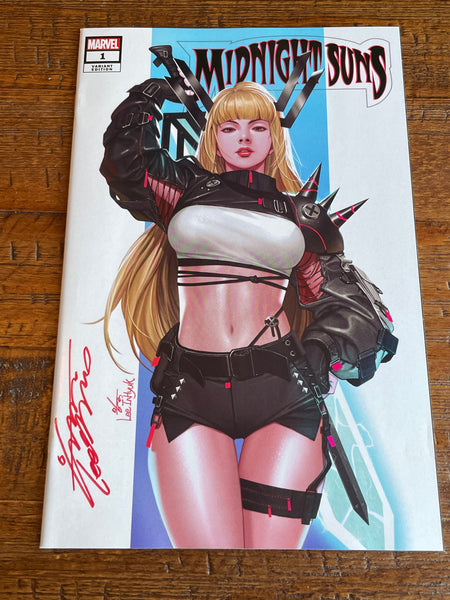 MIDNIGHT SUNS #1 INHYUK LEE SIGNED COA LIMITED TO 800 EXCL VARIANT