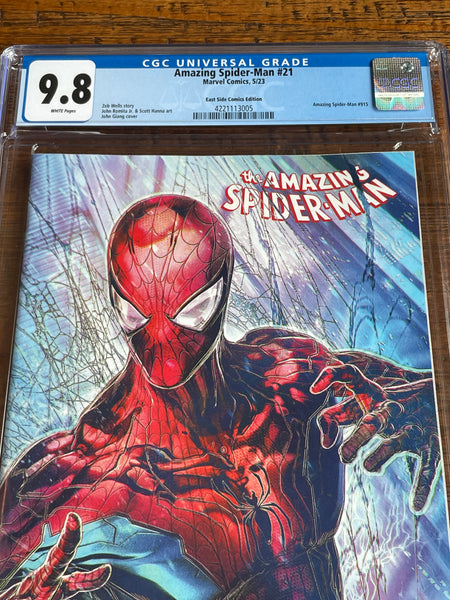 AMAZING SPIDER-MAN #21 CGC 9.8 JOHN GIANG EXCL VARIANT LIMITED TO 800