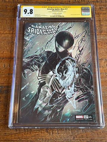 AMAZING SPIDER-MAN #17 CGC SS 9.8 JOHN GIANG REMARK SKETCH EXCL VARIANT LIMITED TO 800