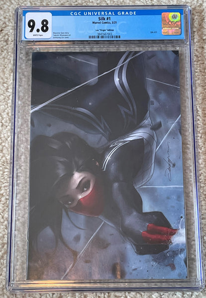 SILK 1 CGC 9.8 JEEHYUNG LEE 1:100 VIRGIN INCENTIVE RATIO VARIANT