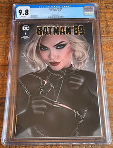 BATMAN 89 #1 CGC 9.8 WARREN LOUW CATWOMAN TRADE DRESS VARIANT-A