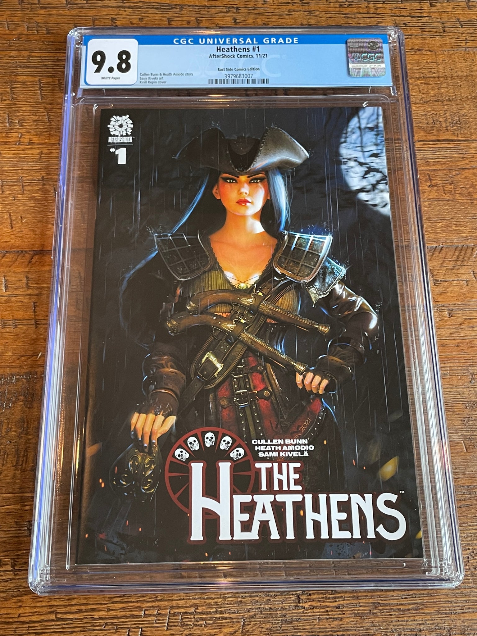 THE HEATHENS #1 CGC 9.8 KIRILL REPIN EXCLUSIVE TRADE DRESS VARIANT-A