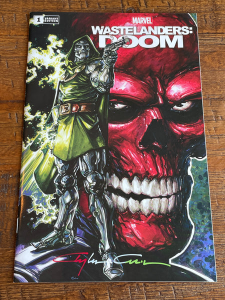 WASTELANDERS: DOOM #1 CLAYTON CRAIN INFINITY SIGNED COA TRADE DRESS VARIANT-A