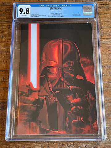 STAR WARS #21 CGC 9.8 MIKE MAYHEW DARTH VADER VIRGIN VARIANT-B