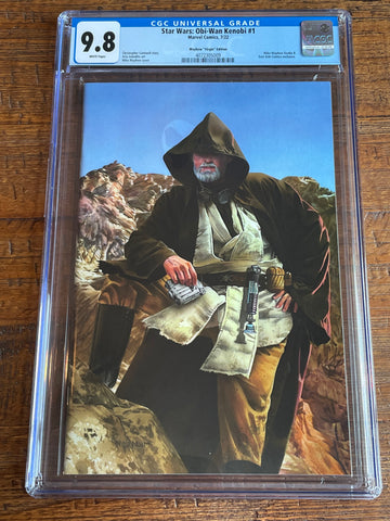 STAR WARS: OBI-WAN #1 CGC 9.8 MIKE MAYHEW VIRGIN VARIANT-B