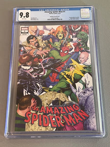 AMAZING SPIDER-MAN #1 CGC 9.8 MIKE MAYHEW HOMAGE TRADE DRESS VARIANT-A