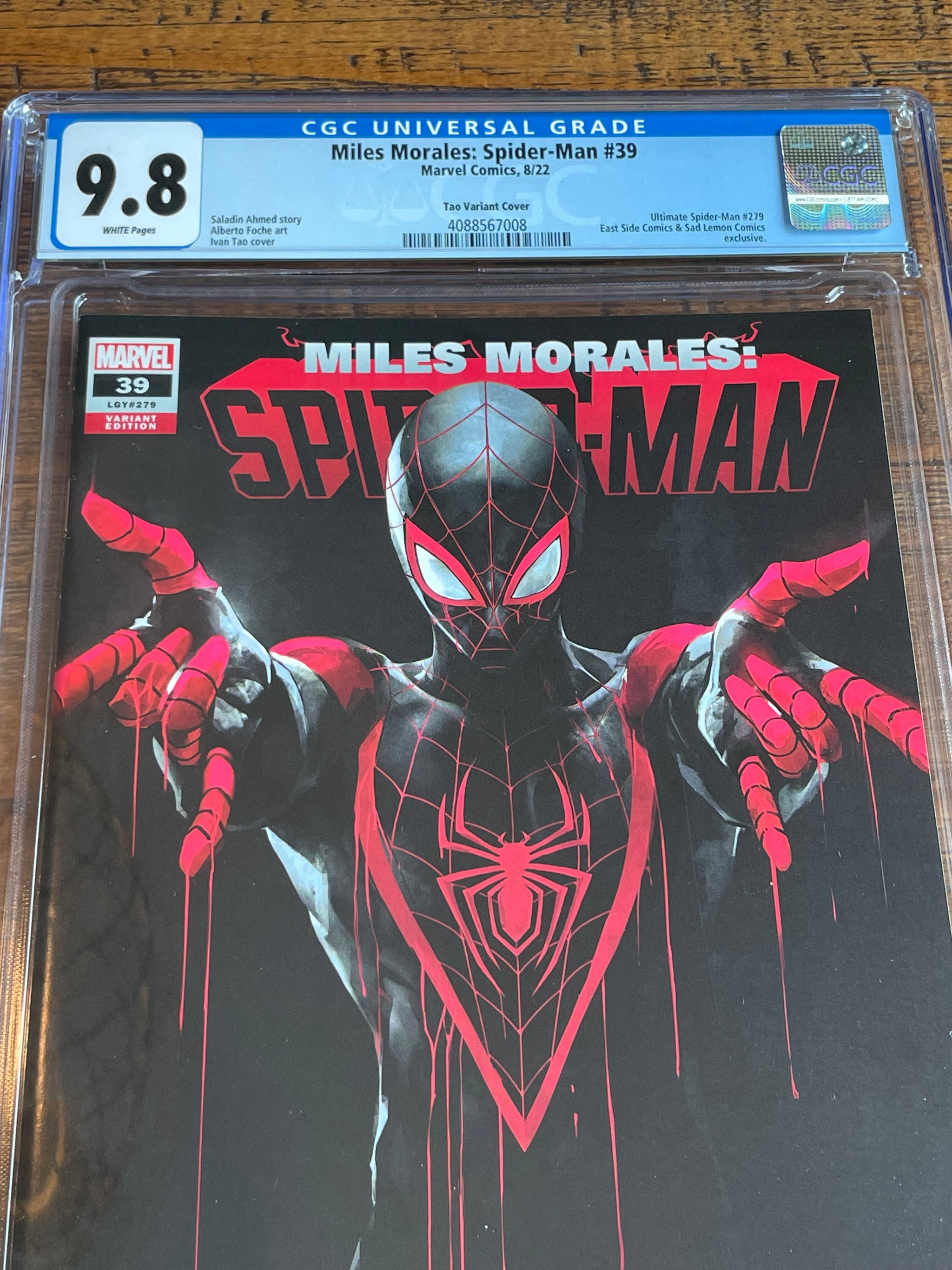 Spider-Man Miles Morales #42 Ivan Tao VIRGIN NM shops LIMITED 1000