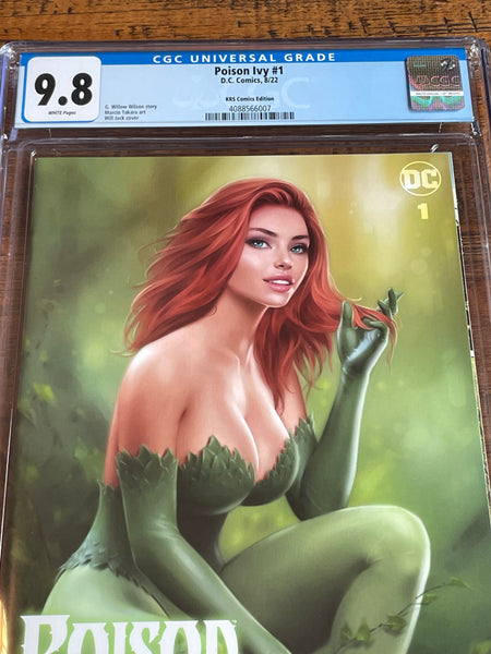 POISON IVY #1 CGC 9.8 WILL JACK EXCLUSIVE TRADE DRESS VARIANT-A
