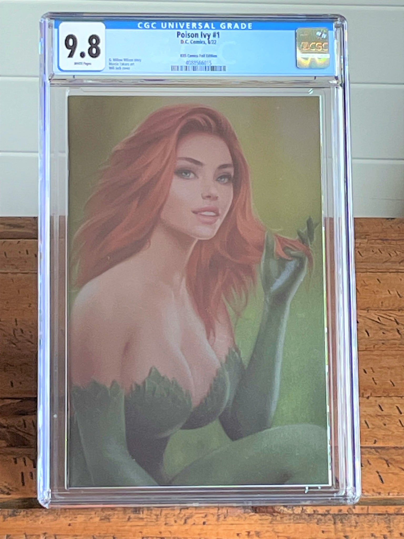 POISON IVY #1 CGC 9.8 WILL JACK EXCLUSIVE FOIL VIRGIN VARIANT-B