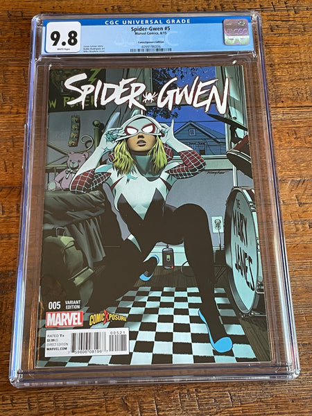 SPIDER-GWEN #5 CGC 9.8 MIKE MAYHEW EXCLUSIVE COMICXPOSURE VARIANT