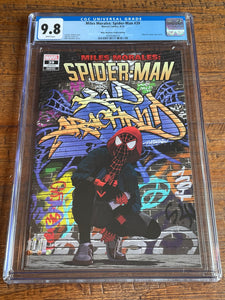 MILES MORALES: SPIDER-MAN #39 CGC 9.8 MIKE MAYHEW TRADE DRESS VARIANT-A