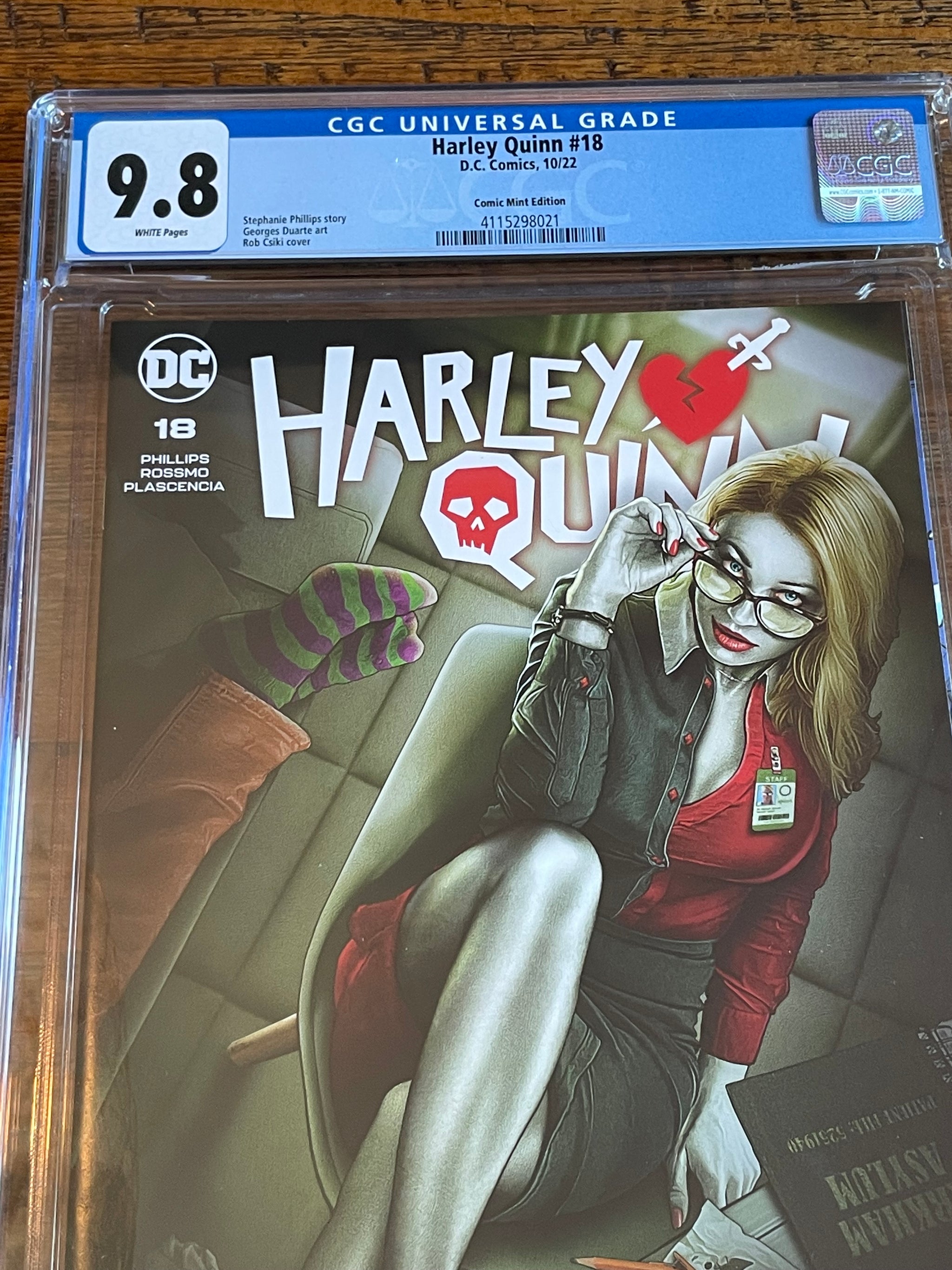 Harley online Quinn #23 CGC 9.8 Will Jack East Side Comics Variant 800 Made SLABBED