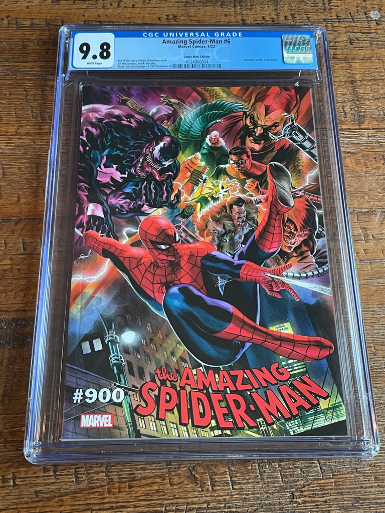 再入荷！】 Spider-man アメコミリーフ #6 9.8 CGC アメコミ