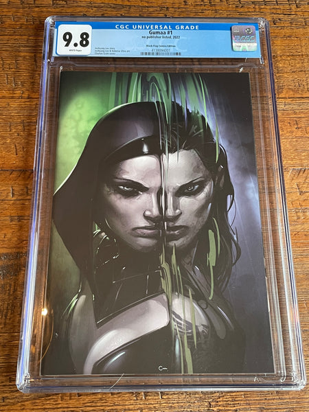 GUMAA THE BEGINNING OF HER #1 CGC 9.8 CLAYTON CRAIN EXCLUSIVE VIRGIN VARIANT