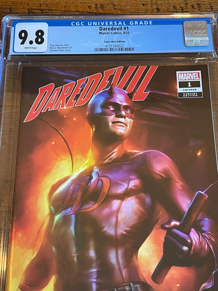 DAREDEVIL #1 CGC 9.8 SHANNON MAER C2E2 EXCL VARIANT LIMITED TO 600 COA