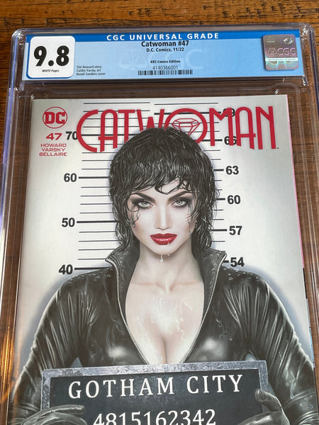 CATWOMAN #47 CGC 9.8 NATALI SANDERS HOMAGE TRADE DRESS VARIANT-A