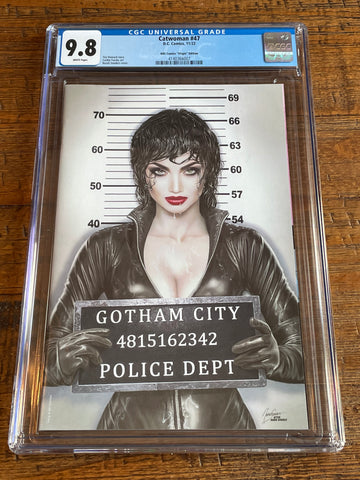 CATWOMAN #47 CGC 9.8 NATALI SANDERS HOMAGE VIRGIN VARIANT-B