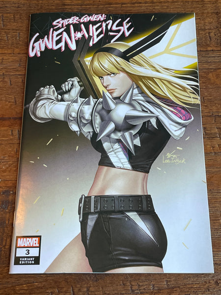 SPIDER-GWEN: GWENVERSE #3 INHYUK LEE WITH NUMBERED COA LIMITED TO 500 EXCL VARIANT