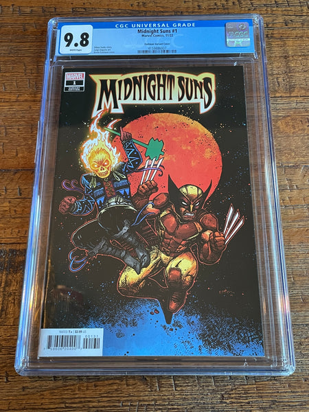 MIDNIGHT SUNS #1 CGC 9.8 KEVIN EASTMAN 1:25 RI RATIO VARIANT