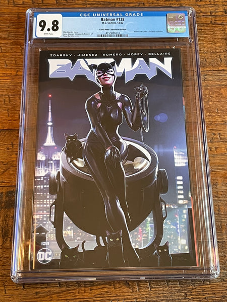 BATMAN #128 CGC 9.8 TIAGO DA SILVA NYCC EXCL VARIANT LIMITED TO 800 w/ COA