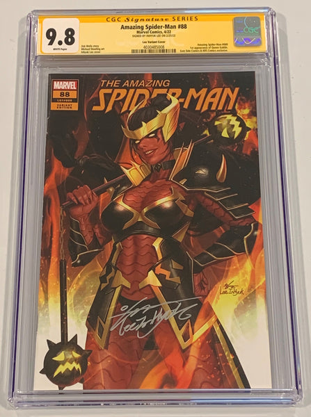 AMAZING SPIDER-MAN #88 CGC SS 9.8 INHYUK LEE SIGNED QUEEN GOBLIN TRADE VARIANT-A