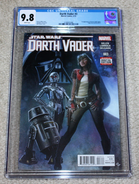 DARTH VADER 3 CGC 9.8 FIRST PRINT 1st APPEARANCE OF DOCTOR APHRA STAR WARS