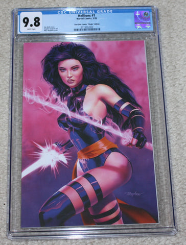 HELLIONS #1 CGC 9.8 MIKE MAYHEW PSYLOCKE VIRGIN VARIANT