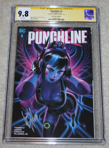 Punchline 1 Harley Quinn Warren Louw Batman Variant DC Comics Marvel Comics X-Men East Side Comics Virgin Exclusive cgc signed ss comics