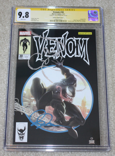Venom 30 Alex Garner 300 Homage Amazing Spider-man Todd McFarlane Virgin Variant DC Comics Marvel Comics X-Men Batman East Side Comics Virgin Exclusive cgc signed ss comics