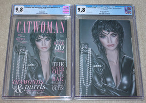 CATWOMAN 80th ANNIVERSARY #1 CGC 9.8 NATALI SANDERS MAGAZINE VARIANTS