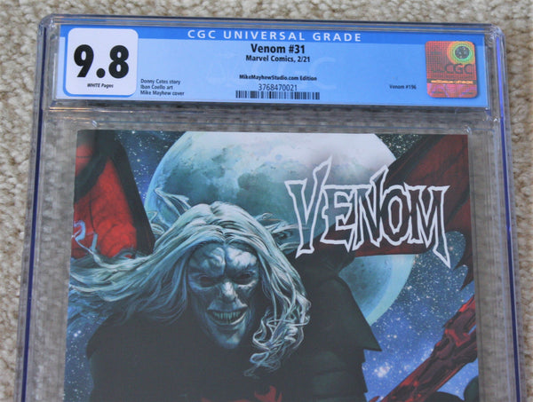 VENOM #31 CGC 9.8 MIKE MAYHEW TRADE DRESS KNULL EXCLUSIVE VARIANT-A