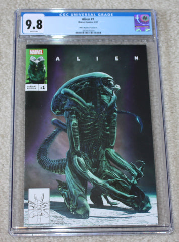 ALIEN #1 CGC 9.8 MIKE MAYHEW EXCL X-MEN #234 HOMAGE TRADE VARIANT-A