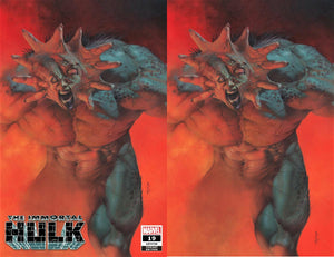 IMMORTAL HULK #19 RICCARDO FEDERICI EXCLUSIVE NEW ABOMINATION VIRGIN VARIANTS IMMORTAL Incredible Spider-man Marvel Comics Exclusive Green Hulk Red Hulk East Side Comics CGC