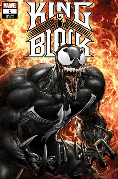 King in Black 1 Clayton Crain Venom Knull Amazing Spider-man Virgin Variant DC Comics Marvel Comics X-Men Batman East Side Comics Virgin Exclusive cgc signed ss comics