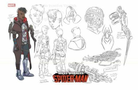 Miles Morales Spider-Man #30 1:10 Conley Design Variant Marvel