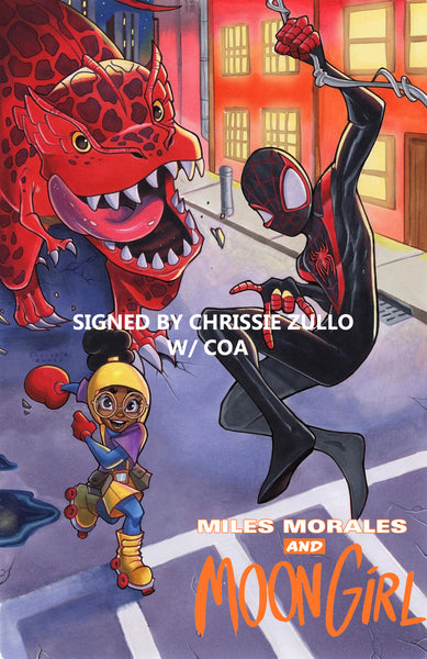 Miles Morales Moon Girl 1 Chrissie Zullo Venom Spider-man Virgin Variant DC Comics Marvel Comics X-Men Batman East Side Comics Virgin Exclusive cgc signed ss comics