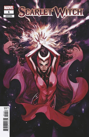 SCARLET WITCH #1 PEPE LARRAZ 1:25 RI RETAILER INCENTIVE VARIANT