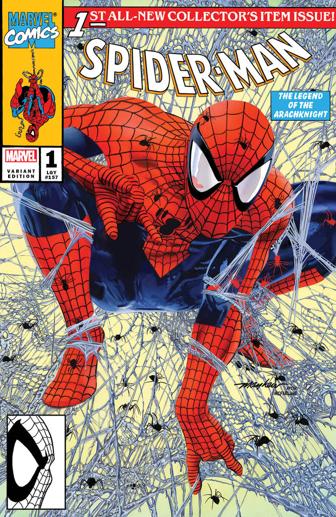 SPIDER-MAN #1 MIKE MAYHEW EXCL HOMAGE TRADE DRESS & VIRGIN VARIANTS – East Side Comics SPIDER-MAN #1 MIKE MAYHEW EXCL HOMAGE TRADE DRESS & VIRGIN VARIANTS – East Side Comics