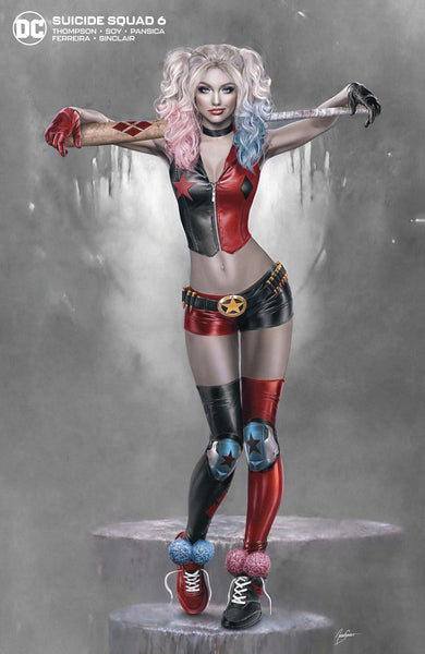 Suicide Squad 6 Natali Sanders Harley Quinn Virgin Variant DC Comics Marvel Comics X-Men Batman Joker East Side Comics Virgin Exclusive cgc signed ss comics