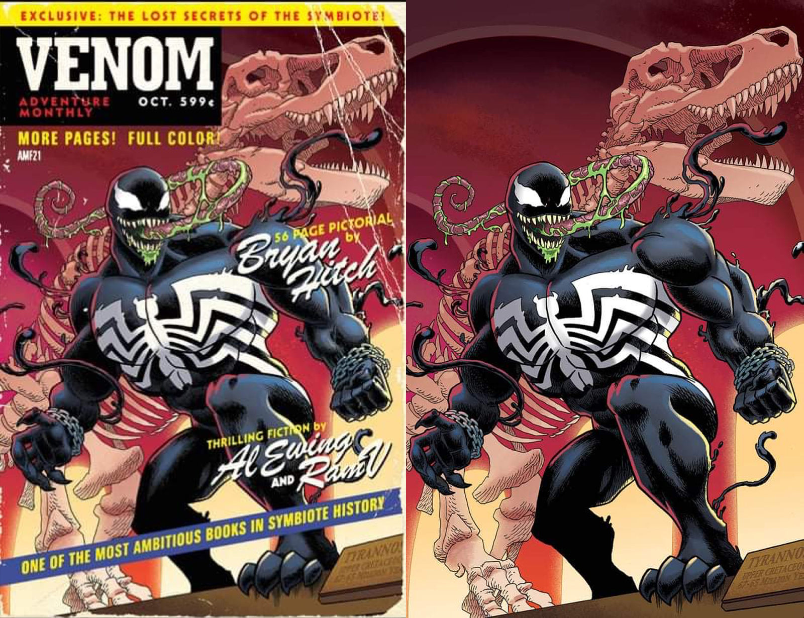 Venom 1 Tony Fleecs Stray Dogs Spider-man Black Panther Virgin Variant DC Comics Marvel Comics X-Men Batman Joker East Side Comics Virgin Exclusive cgc signed ss comics