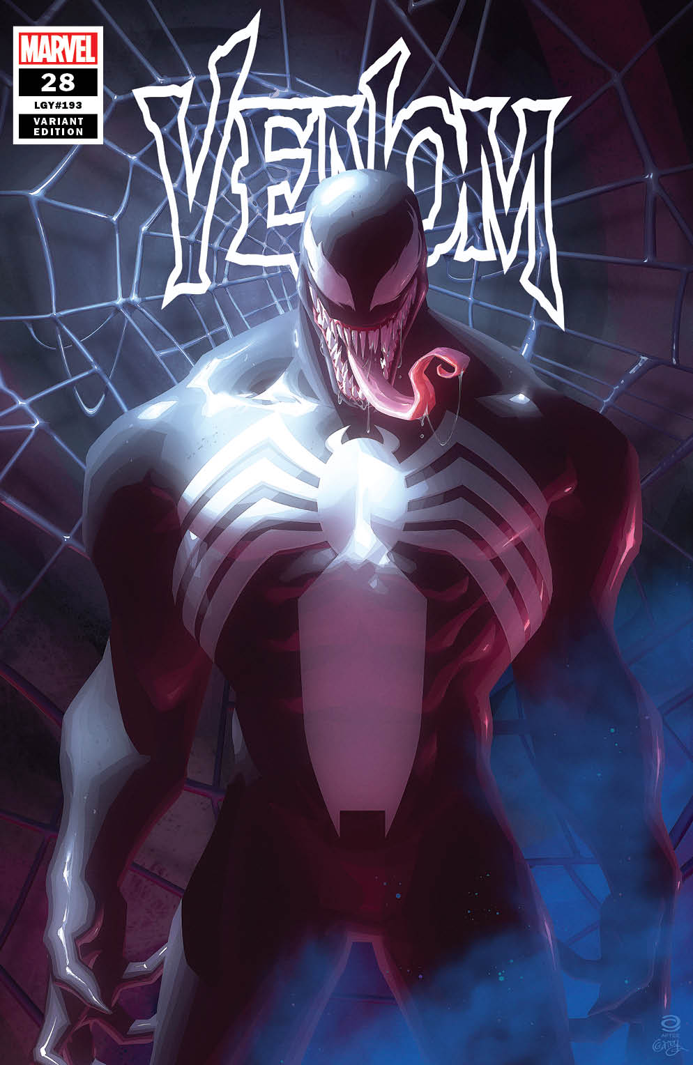 VENOM #28 ALEX GARNER BACK IN BLACK HOMAGE TRADE DRESS VARIANTS
