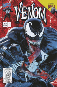 VENOM #32 MIKE MAYHEW LETHAL PROTECTOR #1 HOMAGE RED GOLD BLACK