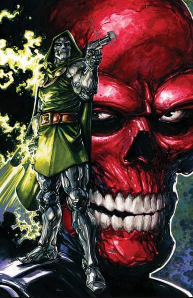 Wastelanders: Doom 1 Clayton Crain Red Skull Venom Spider-man Virgin Variant DC Comics Marvel Comics X-Men Batman East Side Comics Virgin Exclusive cgc signed ss comics